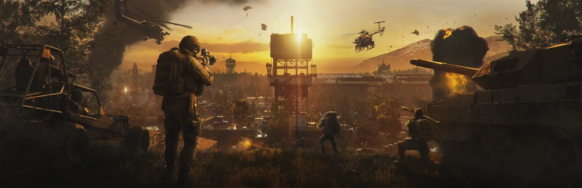WARDOGS Squad tactical indirect-fire artillery key art