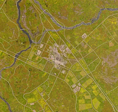 Zestafona operational territory